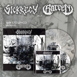 SICKRECY / BARREN - split LP (MARBLE)+CD (ZESTAW)