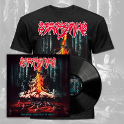 SPARAGMOS - Invitation From Host Of Wrath LP BLACK+T-SHIRT (ZESTAW)