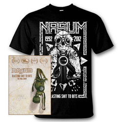 NASUM - Blasting Shit To Bits DVD+T-SHIRT (ZESTAW)