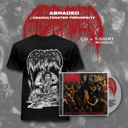 ABRADED - Unadulterated Perversity CD+T-SHIRT (ZESTAW)