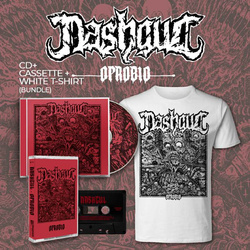 NASHGUL - Oprobio CD+CASSETTE+T-SHIRT [WHITE] (BUNDLE)