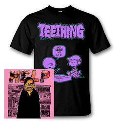 TEETHING - Help CD+T-SHIRT (ZESTAW)