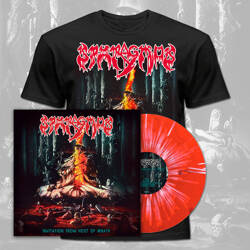 SPARAGMOS - Invitation From Host Of Wrath LP SPLATTER+T-SHIRT (ZESTAW)