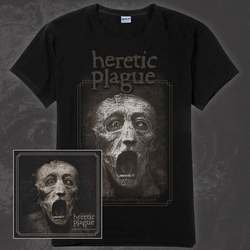 HERETIC PLAGUE - Context Is A Stumbling Corpse CD+T-SHIRT (ZESTAW)