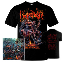 HYPOXIA - Defiance CD+T-SHIRT (ZESTAW)