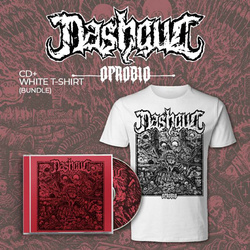 NASHGUL - Oprobio CD+T-SHIRT [WHITE] (BUNDLE)