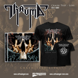 TRAUMA - Crash Test: Live CD+T-SHIRT (ZESTAW)